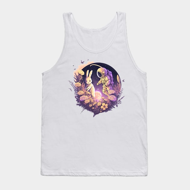 Spcae Bunny Tank Top by Billy23-Shop